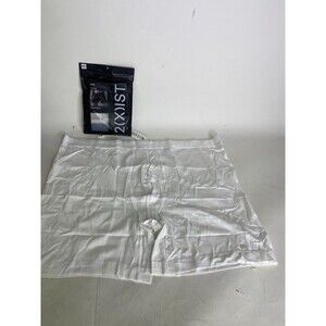 2xist Luxe Dream Low Rise Trunk Boxer Briefs 6in White Mens Size XXL 2XL